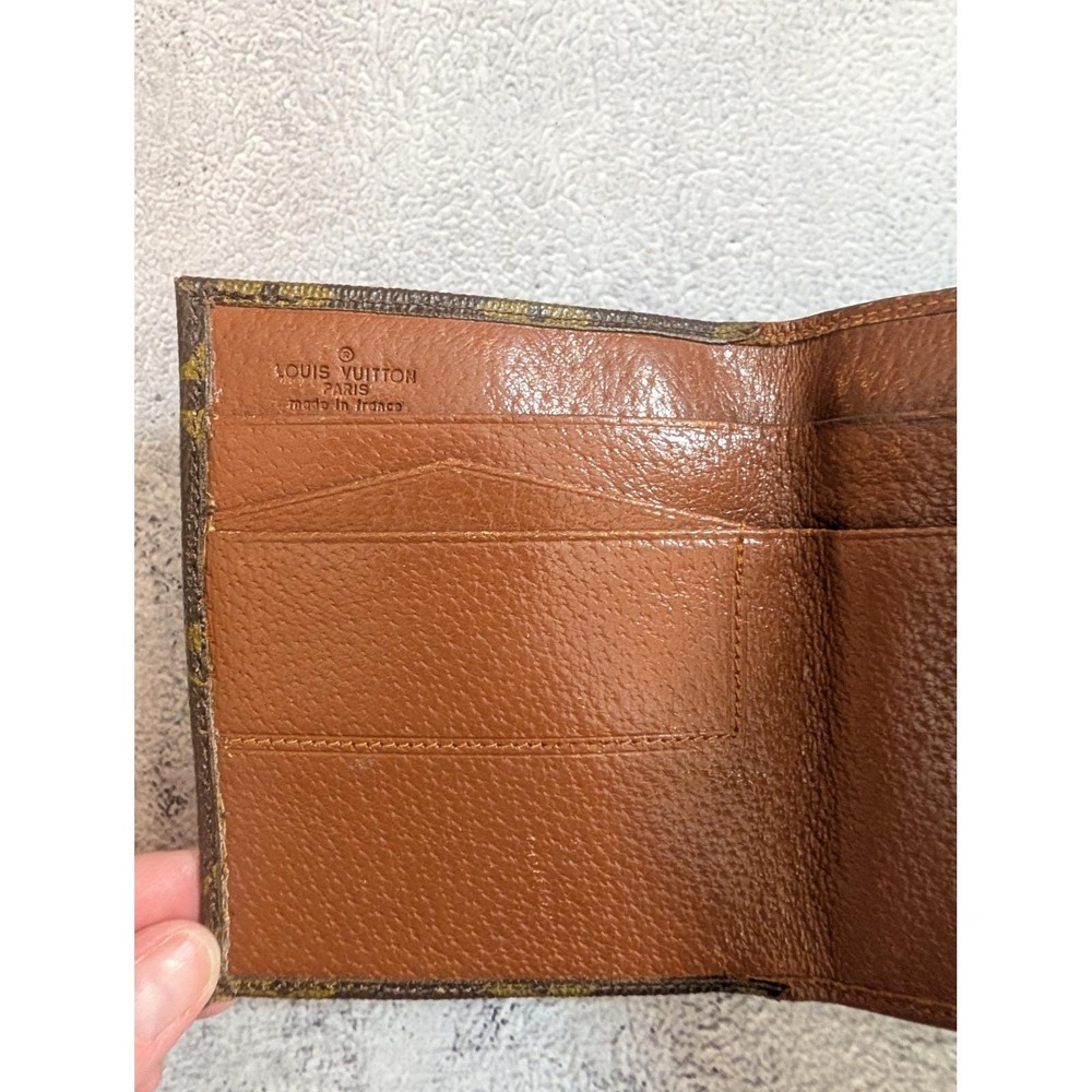 Authentic Vintage Louis Vuitton Monogram envelope coin wallet. Date Code 821 - Picture 10 of 14